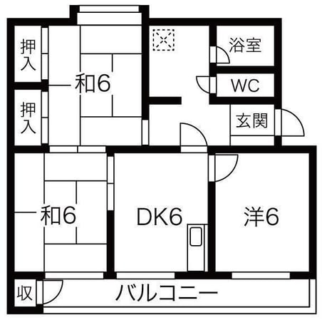 レオパレスIの物件間取画像